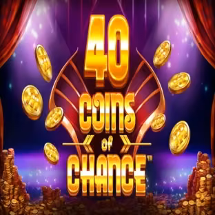Official Slots logo: 40 Coins of Chance by SYNOT Games at Wonaco Casino