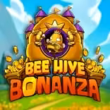 Logo of Bee Hive Bonanza from NetEnt at Wonaco Casino