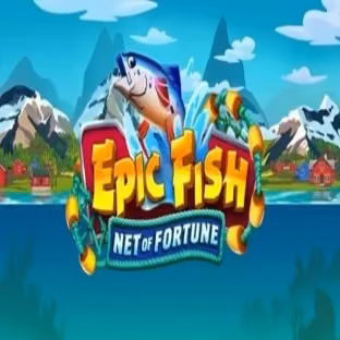 Slots logo of Epic Fish Net of Fortune from Quickspin at Wonaco Casino