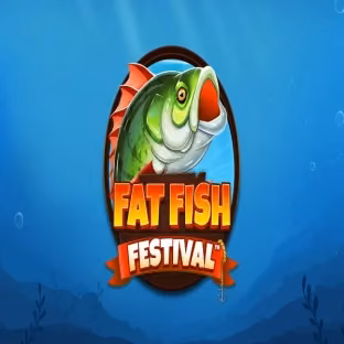 Fat Fish Festival logo by Wishbone Games at Wonaco Casino