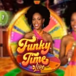 Live Casino logo of Funky Time from Evolution at Wonaco Casino