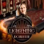 Lightning Roulette logo – Live Casino by Evolution at Wonaco Casino