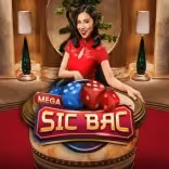 Mega Sic Bac slot visual from Pragmatic Play available on wonacoo.com