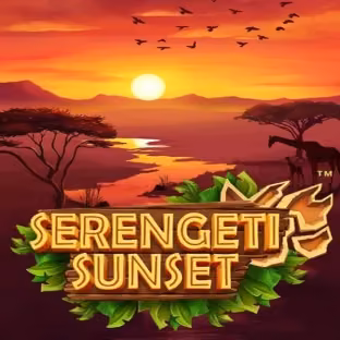 Serengeti Sunset by Skywind Group, showcased at wonacoo.com – game logo